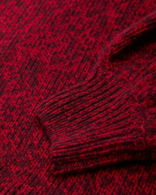 Ted Baker mujer 2ZFP594 ropa Jersey grueso con mangas llamativas de Elvinaa rojo brillante