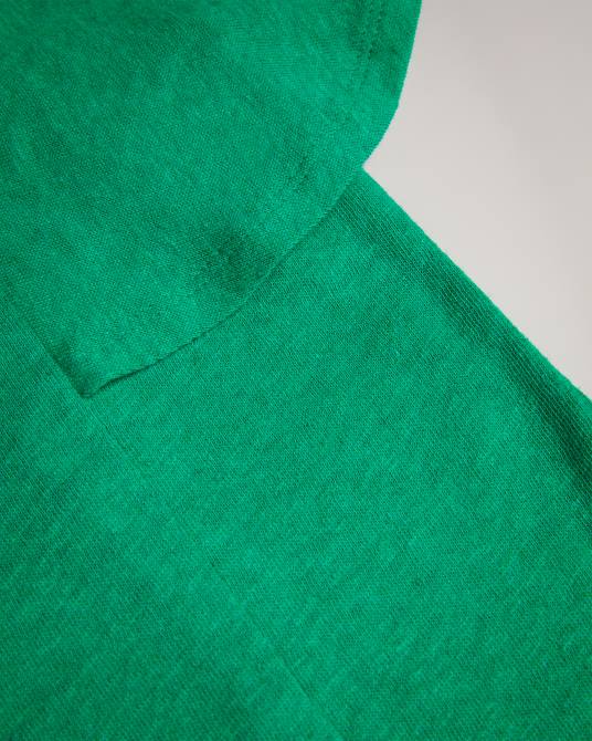 Ted Baker mujer 2ZFP449 ropa camiseta hallenn con mangas con volantes verde