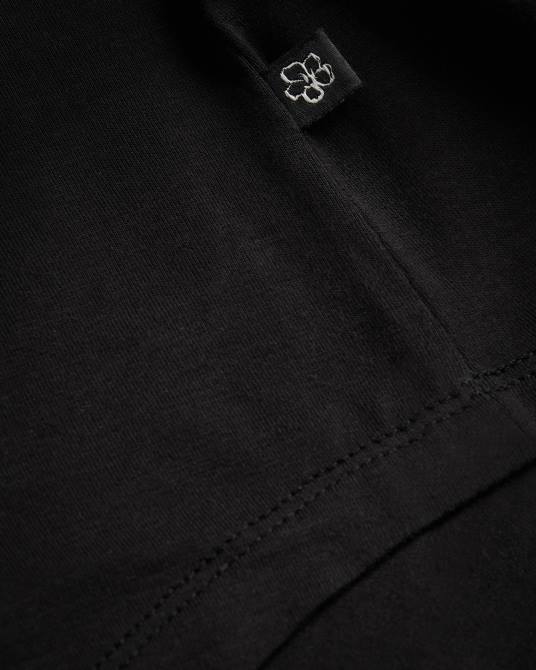 Ted Baker mujer 2ZFP391 ropa briell ajustado con cuello en v negro