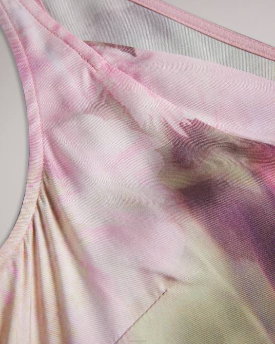 Ted Baker mujer 2ZFP7 ropa top camisero nethiia con cuello en v coral