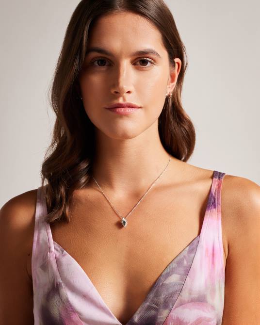 Ted Baker mujer 2ZFP7 ropa top camisero nethiia con cuello en v coral