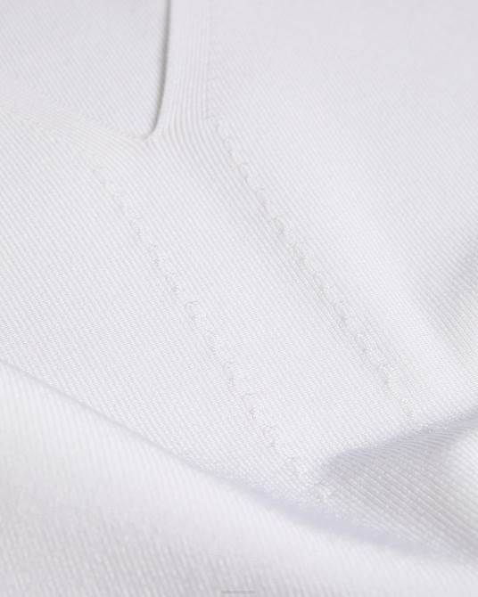 Ted Baker mujer 2ZFP275 ropa top de punto sarhaa blanco