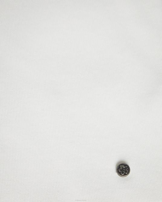 Ted Baker mujer 2ZFP355 ropa top de punto ajustado con cuello en V cileste Marfil