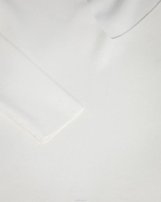 Ted Baker mujer 2ZFP355 ropa top de punto ajustado con cuello en V cileste Marfil