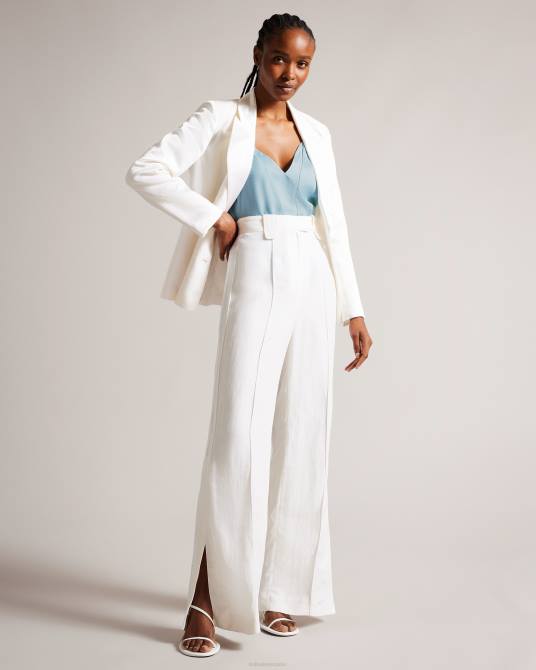 Ted Baker mujer 2ZFP207 ropa Camisola con efecto de doble capa Rubiez cielo azul