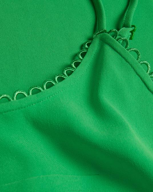 Ted Baker mujer 2ZFP208 ropa camisola de tiras andreno con ribetes en bucle verde