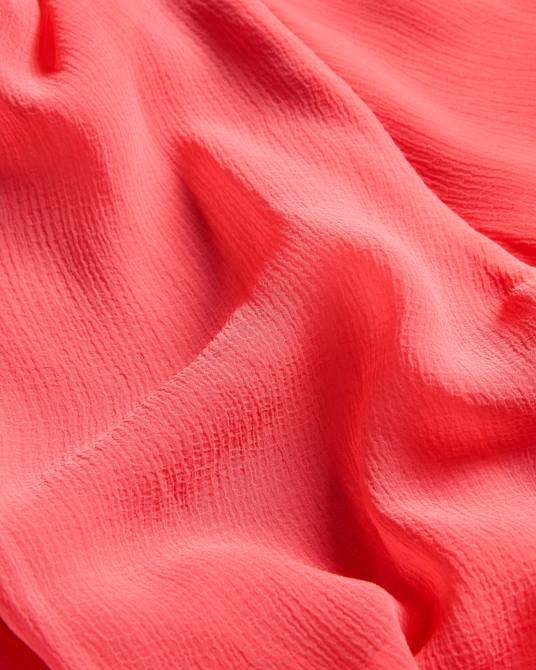 Ted Baker mujer 2ZFP289 ropa top cuadrado con mangas abullonadas Natelie coral