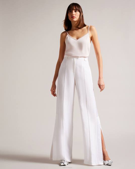 Ted Baker mujer 2ZFP326 ropa camisola de tiras andreno con ribetes en bucle desnudo claro