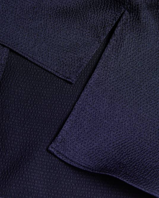 Ted Baker mujer 2ZFP433 ropa top jamihla de satén martillado sin mangas Armada