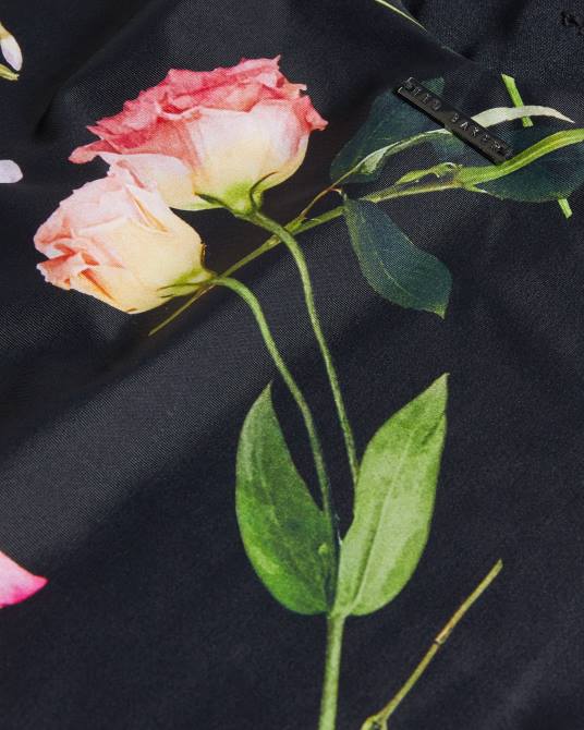 Ted Baker mujer 2ZFP195 ropa traje de baño balconette floral saffiey negro