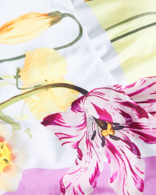 Ted Baker mujer 2ZFP33 ropa traje de baño escotado con lazo en la parte delantera rozieh blanco