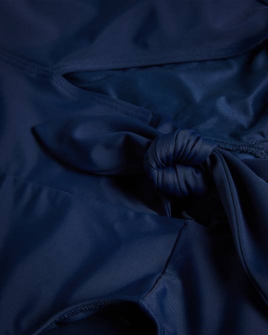 Ted Baker mujer 2ZFP369 ropa traje de baño astile con lazos laterales Armada