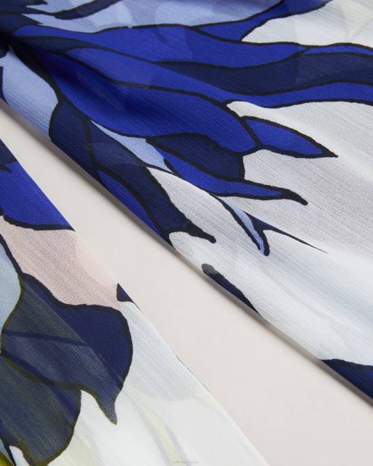 Ted Baker mujer 2ZFP443 ropa pantalones de playa anchos chrysat natural