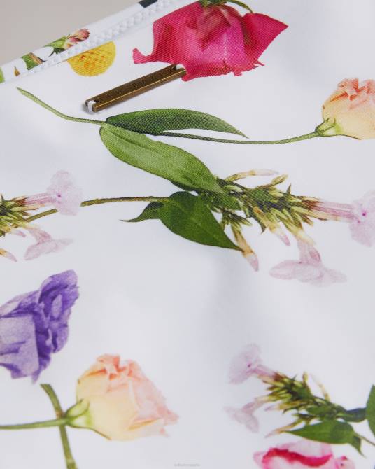Ted Baker mujer 2ZFP251 ropa braguita de bikini rosaby de talle alto con estampado floral blanco