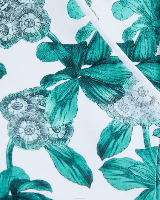 Ted Baker mujer 2ZFP438 ropa braguita de bikini de talle alto con estampado floral orellaa verde