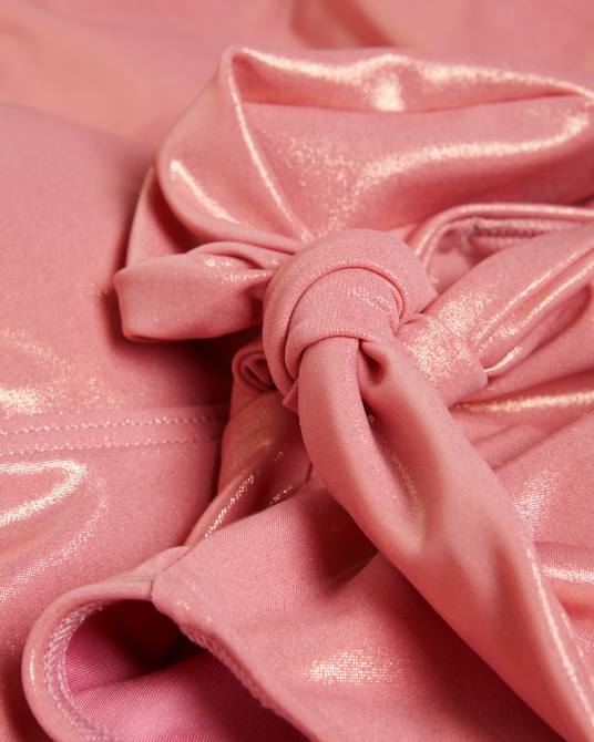 Ted Baker mujer 2ZFP424 ropa traje de baño pipia con un hombro descubierto coral