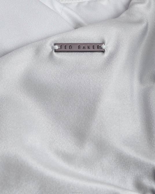 Ted Baker mujer 2ZFP472 ropa traje de baño vanela con un hombro descubierto gris