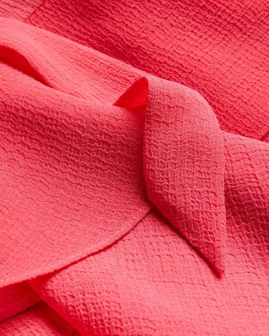 Ted Baker mujer 2ZFP455 ropa vestido corto asimétrico con capas de Zandaa coral