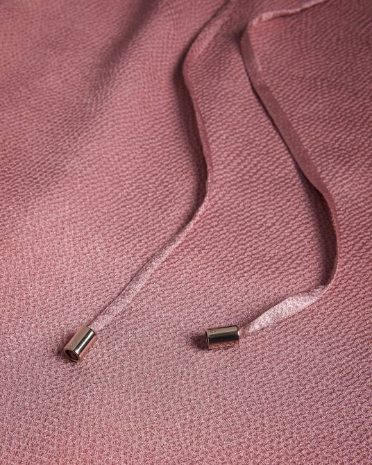 Ted Baker mujer 2ZFP193 ropa vestido midi con cuello halter roxieyy Rosado oscuro