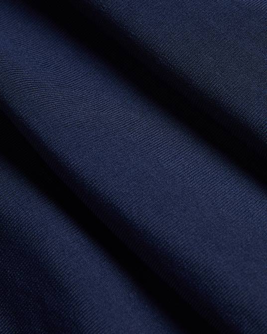 Ted Baker mujer 2ZFP199 ropa vestido de punto delicado de pointelle de Hillder azul oscuro