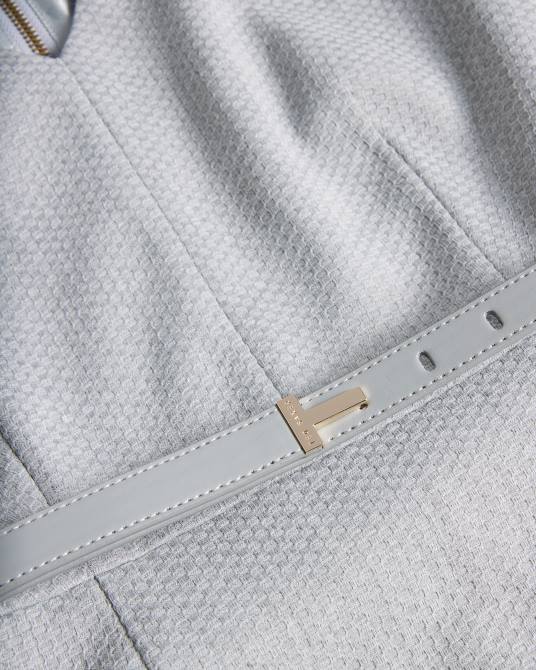 Ted Baker mujer 2ZFP401 ropa vestido lápiz michahd gris claro