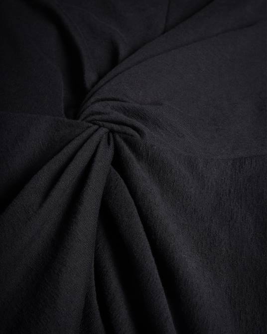 Ted Baker mujer 2ZFP413 ropa vestido de punto con nudo en la parte delantera livviaa negro