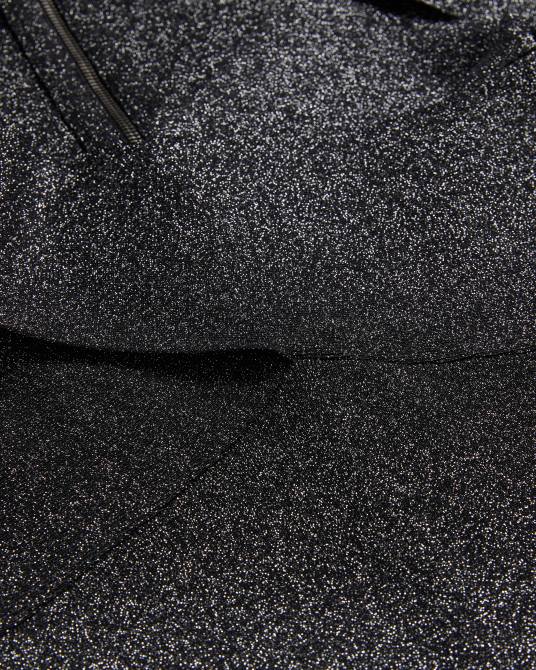 Ted Baker mujer 2ZFP76 ropa vestido tabytha de corte slim y punto cruzado negro