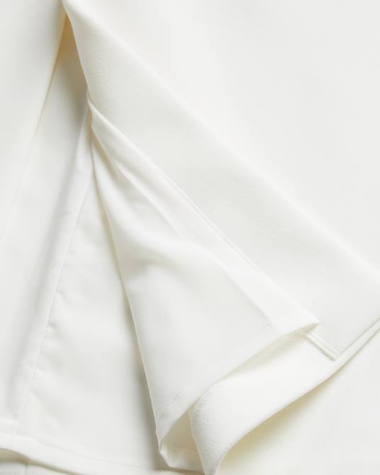 Ted Baker mujer 2ZFP232 ropa vestido ajustado con detalle de costura tilolah Marfil