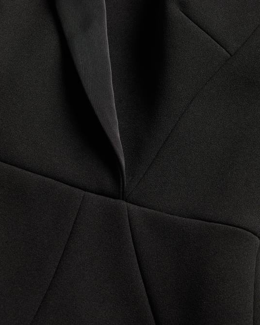 Ted Baker mujer 2ZFP262 ropa vestido ajustado con detalle de costura tilolah negro