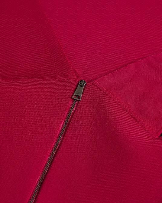 Ted Baker mujer 2ZFP198 ropa midi bodycon de punto cruzado mikella Rosa brillante