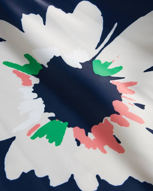 Ted Baker mujer 2ZFP202 ropa Vestido top ponte con falda midi Daysiah azul marino oscuro