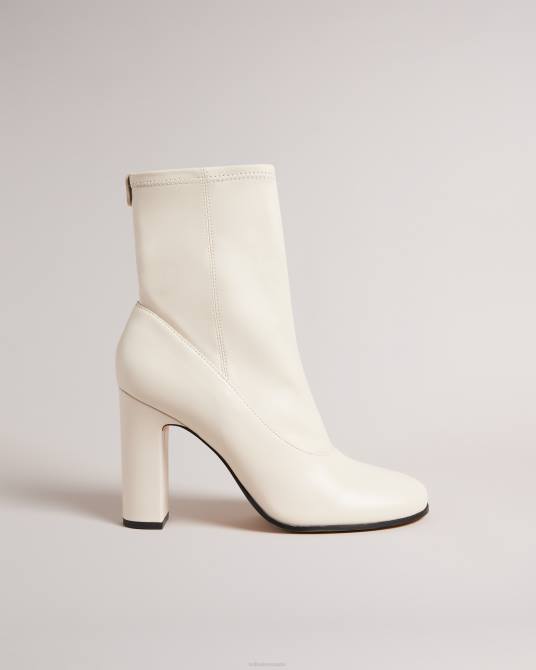 Ted Baker mujer 2ZFP929 zapatos botas Marshah de piel elástica crudo