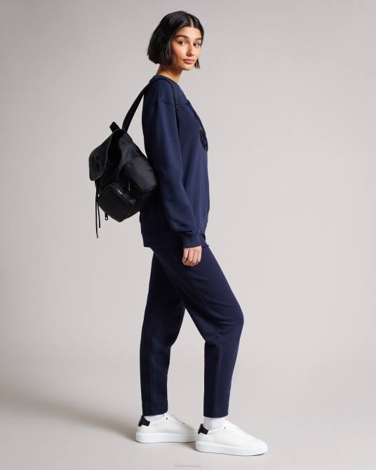 Ted Baker mujer 2ZFP862 zapatos Zapatilla plataforma lornea magnolia flor blanco negro