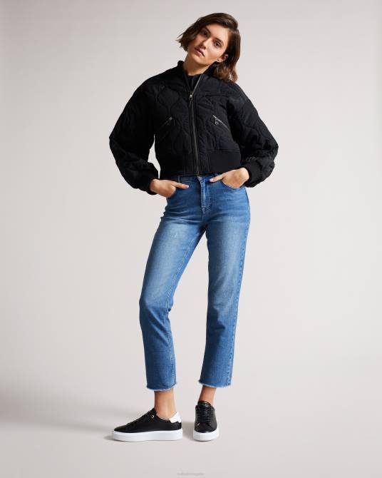 Ted Baker mujer 2ZFP876 zapatos Zapatilla plataforma lornea magnolia flor negro