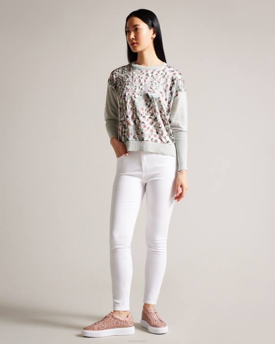 Ted Baker mujer 2ZFP884 zapatos zapatillas con plataforma cortadas con láser cwisp Rosado oscuro