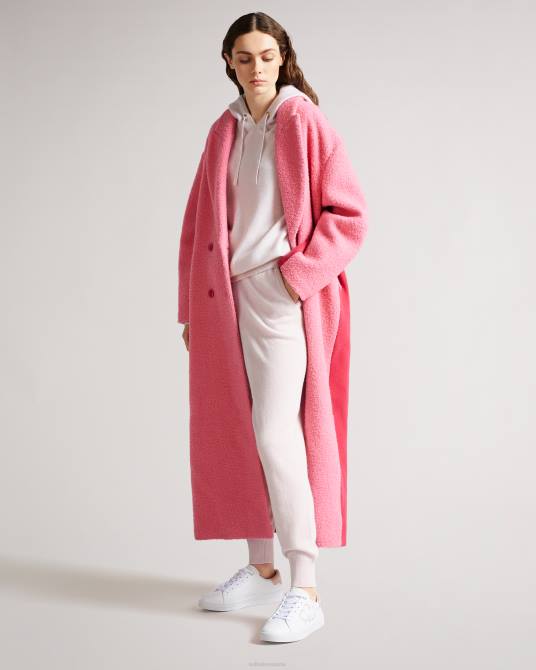 Ted Baker mujer 2ZFP906 zapatos zapatillas con suela cupsole con colocación de flores tarliah magnolia blanco-rosa