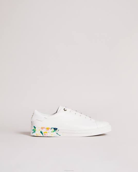 Ted Baker mujer 2ZFP935 zapatos zapatillas con suela cupsole timaya sketchy magnolia Marfil