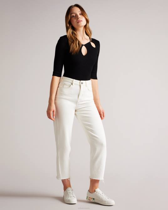 Ted Baker mujer 2ZFP935 zapatos zapatillas con suela cupsole timaya sketchy magnolia Marfil