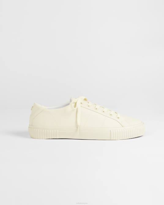 Ted Baker mujer 2ZFP936 zapatos zapatilla kimiah de piel vulcanizada crudo