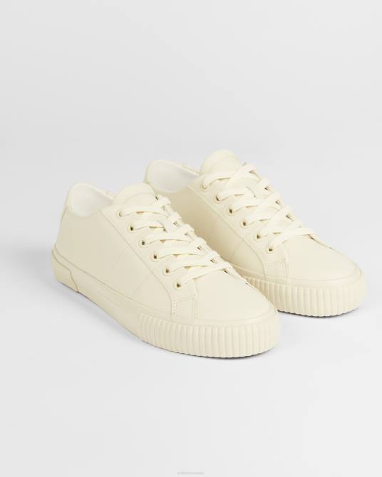 Ted Baker mujer 2ZFP936 zapatos zapatilla kimiah de piel vulcanizada crudo