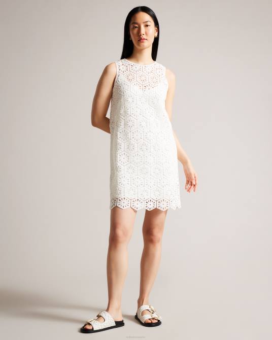 Ted Baker mujer 2ZFP867 zapatos sandalias Rinnely acolchadas con hebilla magnolia blanco