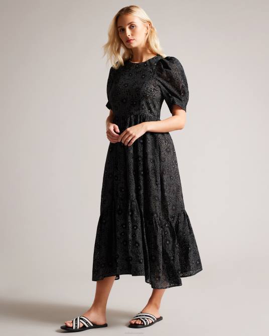 Ted Baker mujer 2ZFP880 zapatos sandalias ashika con correa de cincha negro