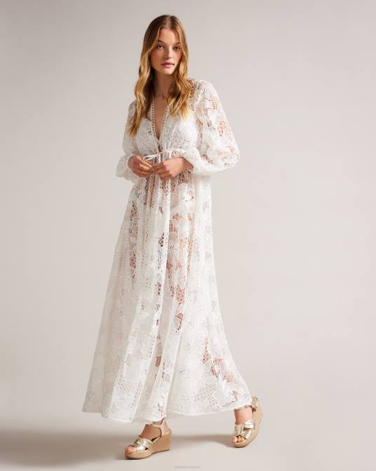 Ted Baker mujer 2ZFP902 zapatos sandalias tipo alpargata con cuña anudada carda oro