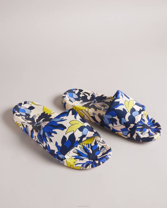 Ted Baker mujer 2ZFP916 zapatos chanclas Anniti con estampado floral Armada