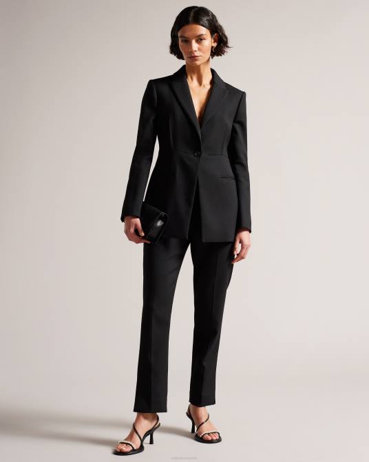 Ted Baker mujer 2ZFP850 zapatos sandalias con tacón de gatito y perlas mypearl negro