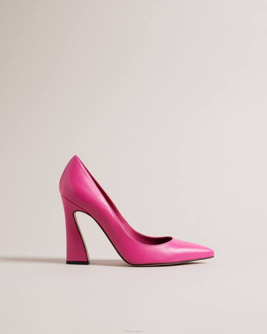 Ted Baker mujer 2ZFP851 zapatos zapatos de salón en punta con tacón geométrico teyma rosa