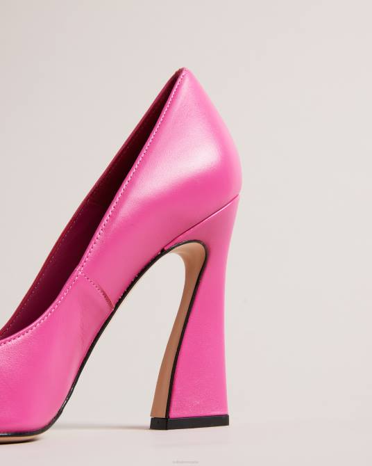 Ted Baker mujer 2ZFP851 zapatos zapatos de salón en punta con tacón geométrico teyma rosa