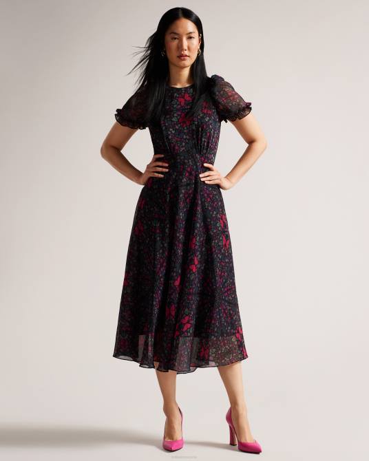 Ted Baker mujer 2ZFP851 zapatos zapatos de salón en punta con tacón geométrico teyma rosa