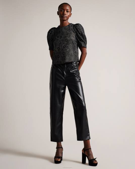 Ted Baker mujer 2ZFP866 zapatos sandalias kayllas con plataforma y tacón negro