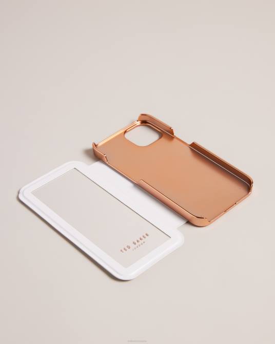 Ted Baker recopilación 2ZFP2101 artículos para el hogar Funda para iPhone 13 y 14 con diseño floral y acuarela de gwladys Rosa palido